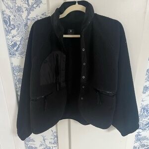 Free people movement hit the slopes fleece in black